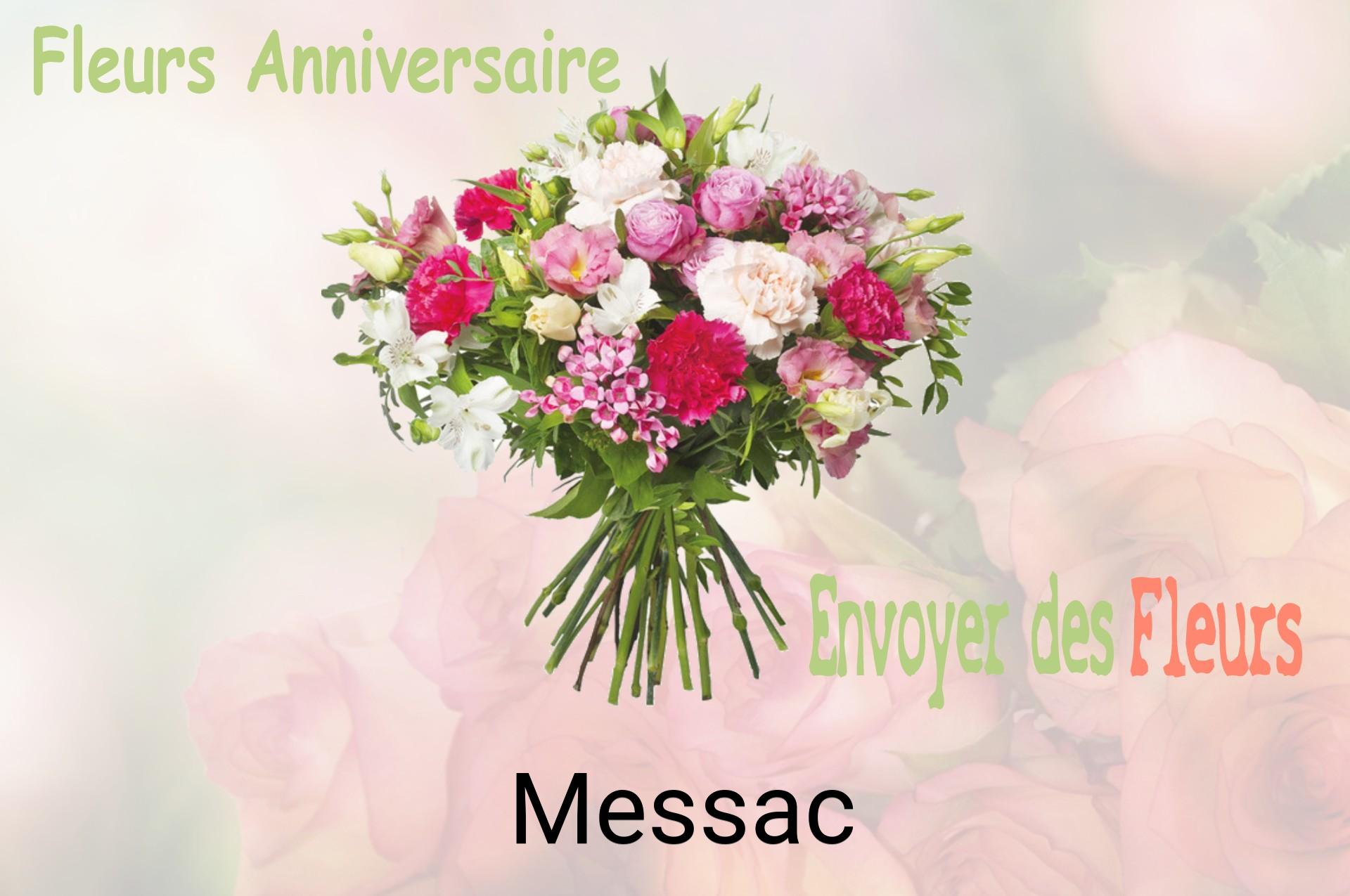 Bouquet de fleurs d’anniversaire livré à Messac